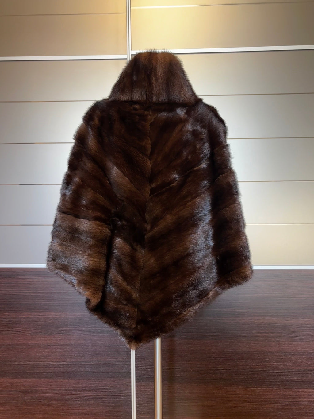 PONCHO DI VISONE