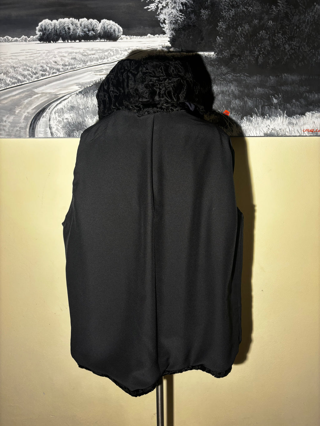 Giacca di persiano con cappuccio