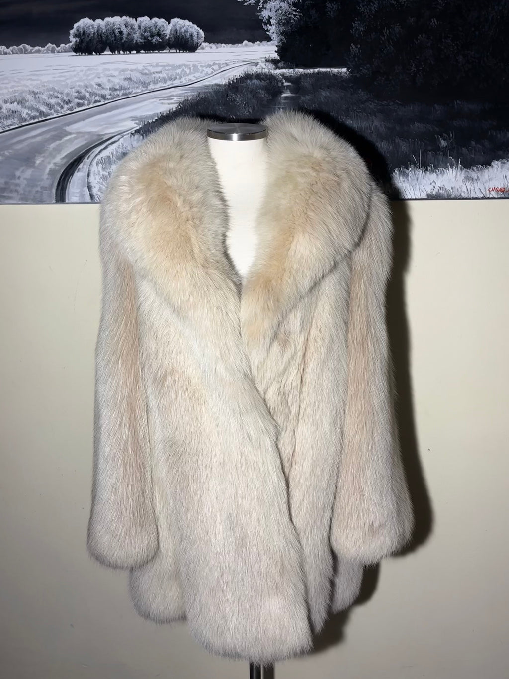 Pelliccia di volpe artica