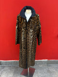 Cappotto di ocelot reversibile