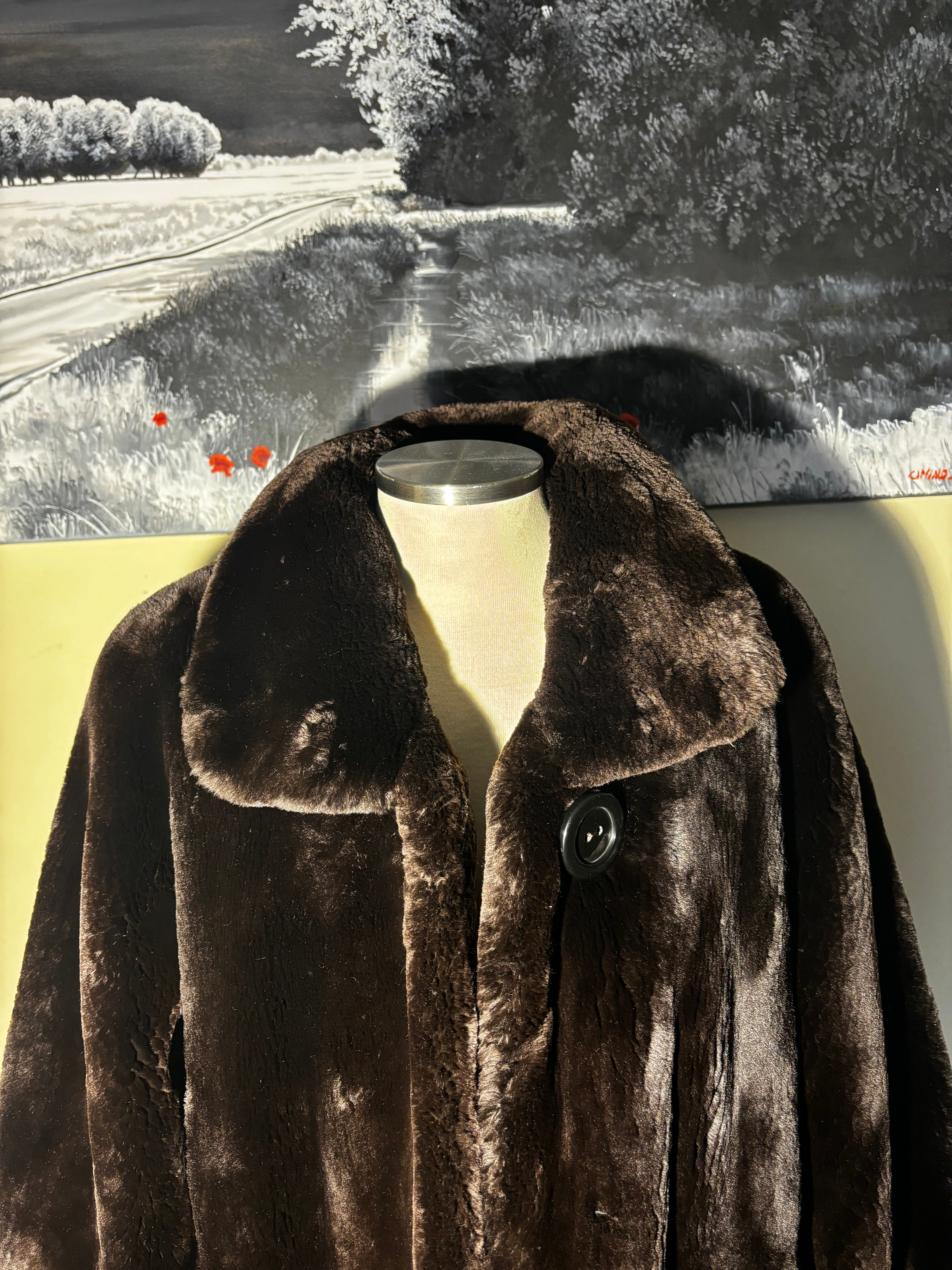 Pelliccia di castoro rasato
