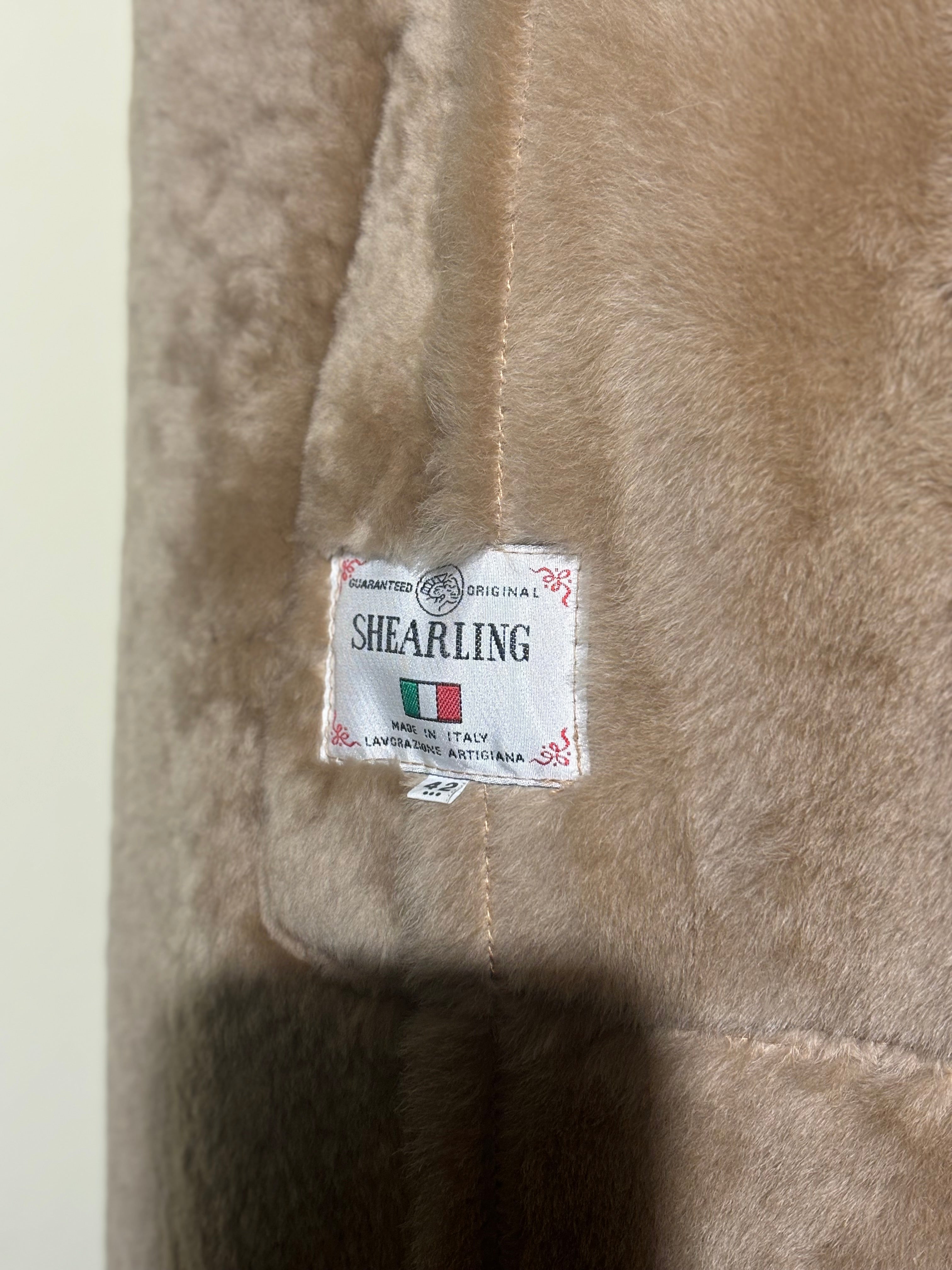 SHEARLING CON CAPPUCCIO