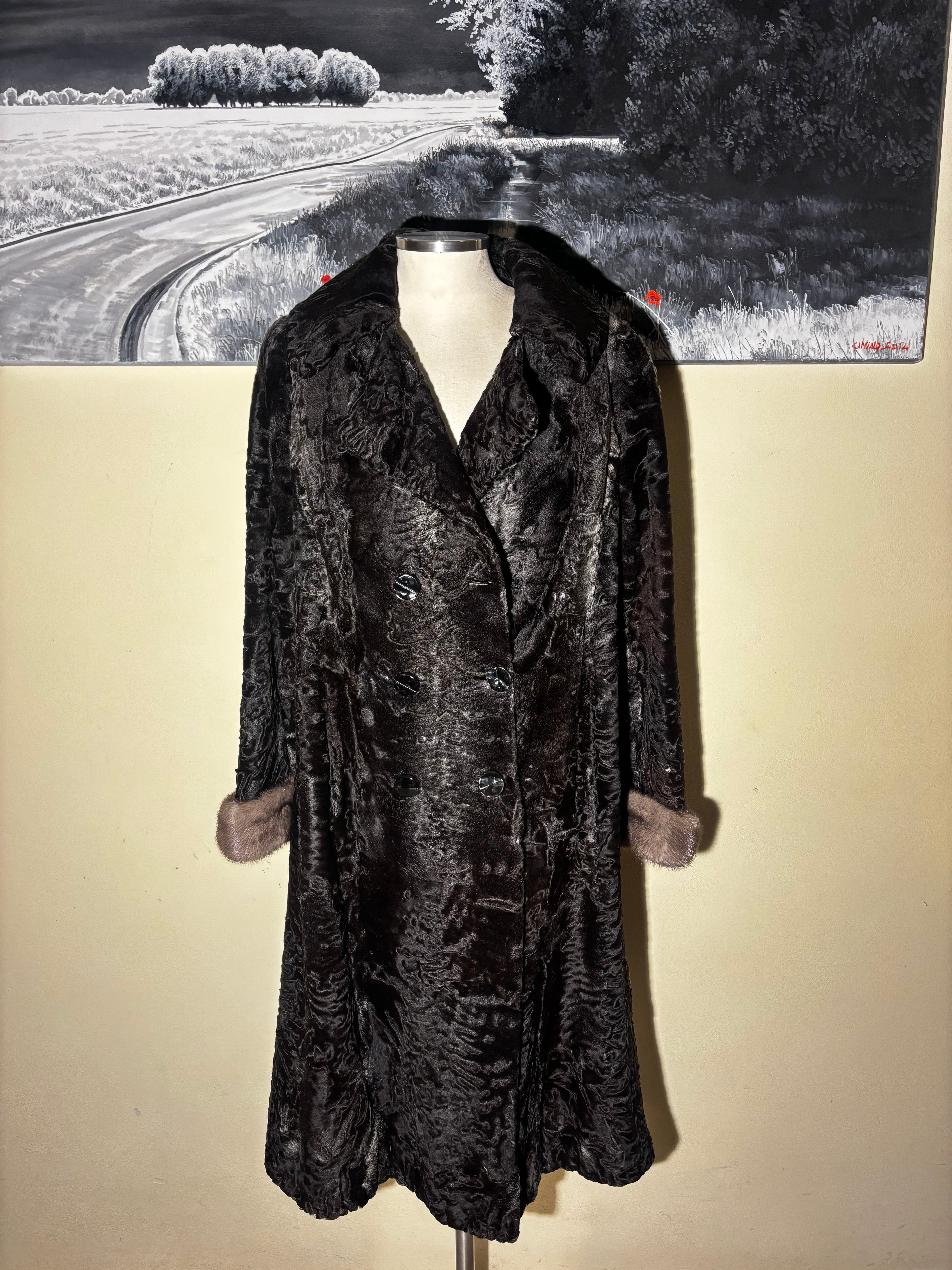 Cappotto in astrakan