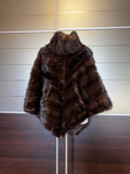 PONCHO DI VISONE