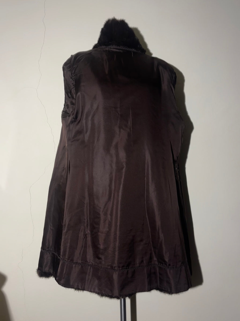 Cappotto di code di visone